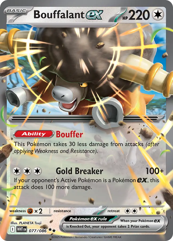 Bouffalant ex (WHT 077)