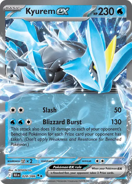 Kyurem ex (BLK 028)