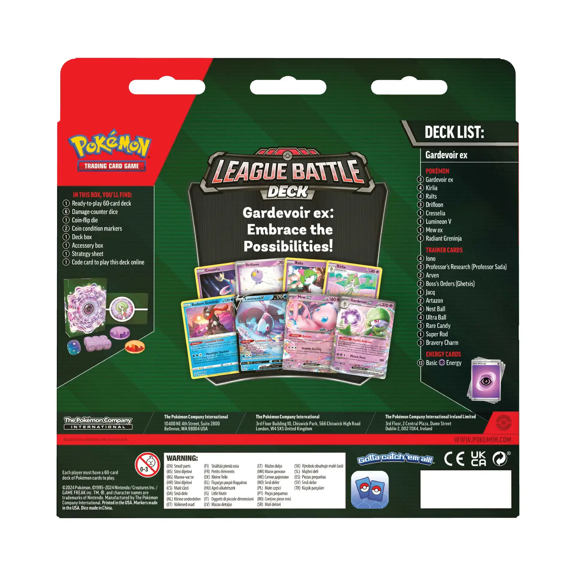 Pokémon League Battle Deck: Gardevoir ex - Image 2