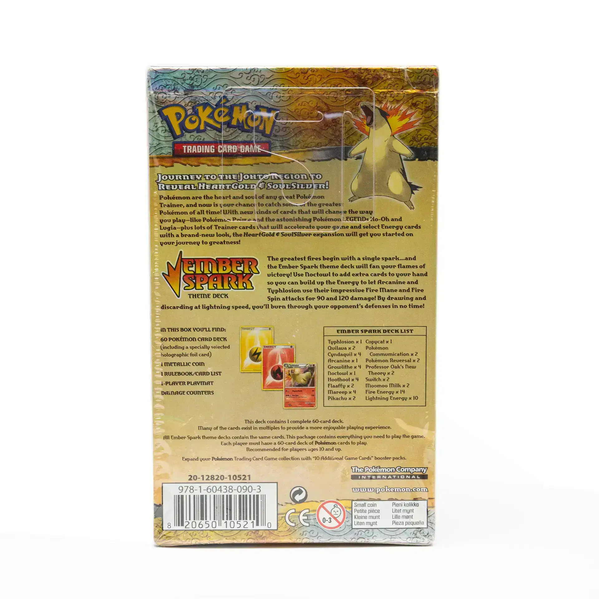 HeartGold & SoulSilver: Ember Spark Theme Deck - Image 2