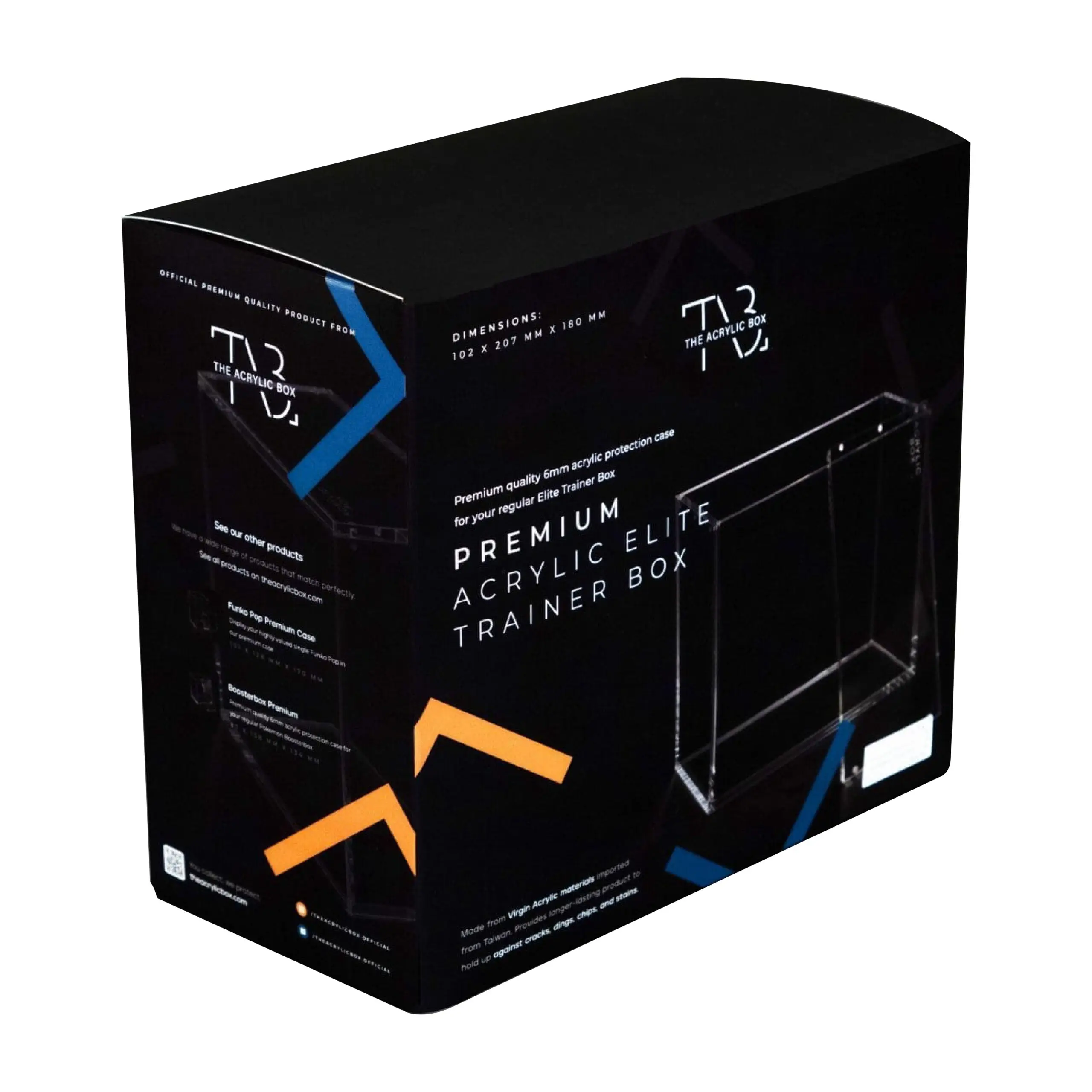The Acrylic Box - Premium 6MM Elite Trainer Box (ETB) Acrylic Case