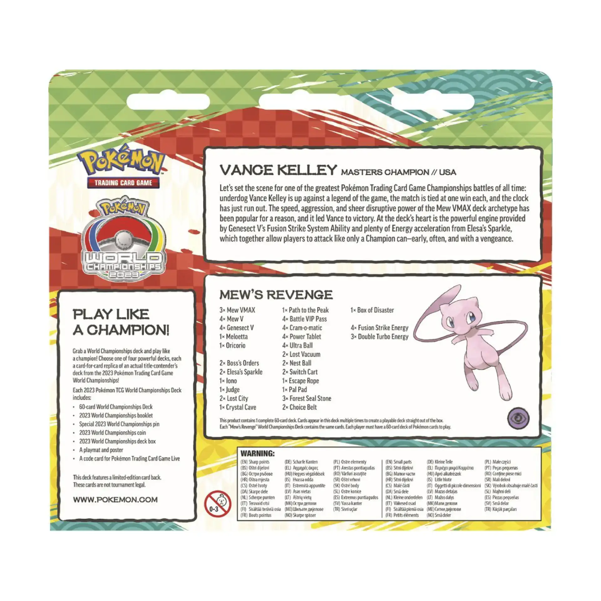 Pokémon TCG: 2023 World Championship Deck (Mew's Revenge) - Image 2