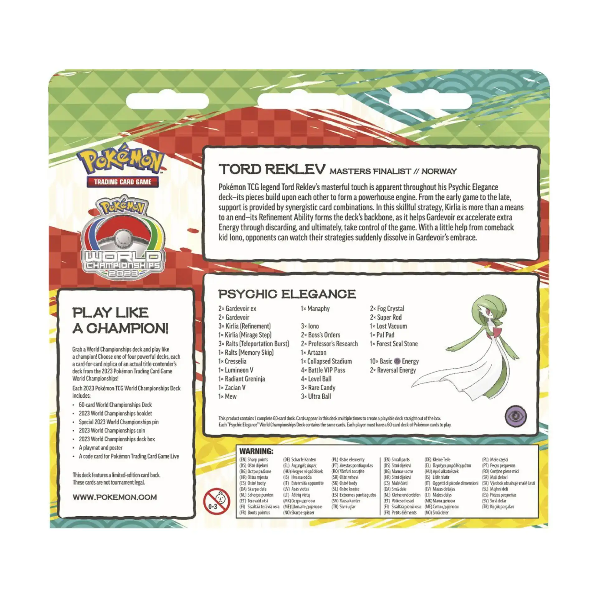 Pokémon TCG: 2023 World Championship Deck (Psychic Elegance) - Image 2
