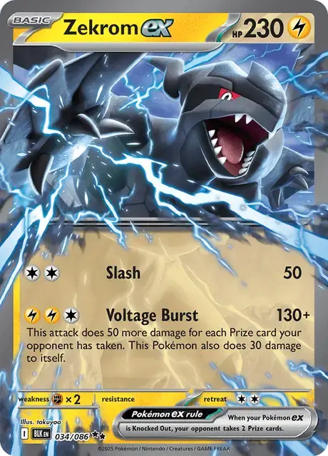 Zekrom ex (BLK 034)