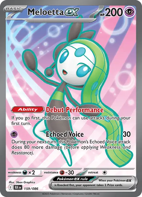 Meloetta ex (BLK 159)