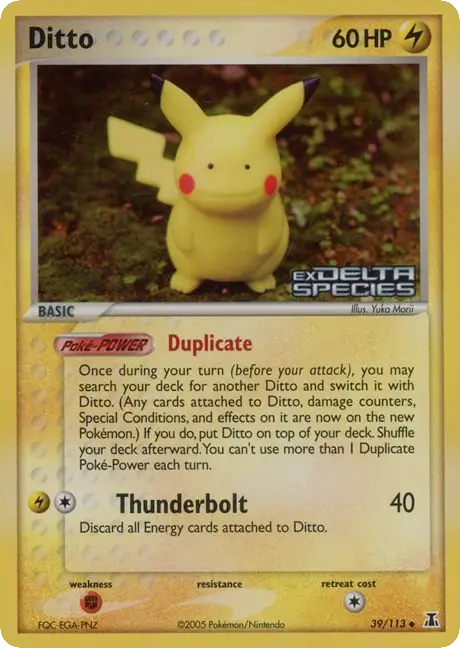 Ditto (DS 39) Reverse Holo