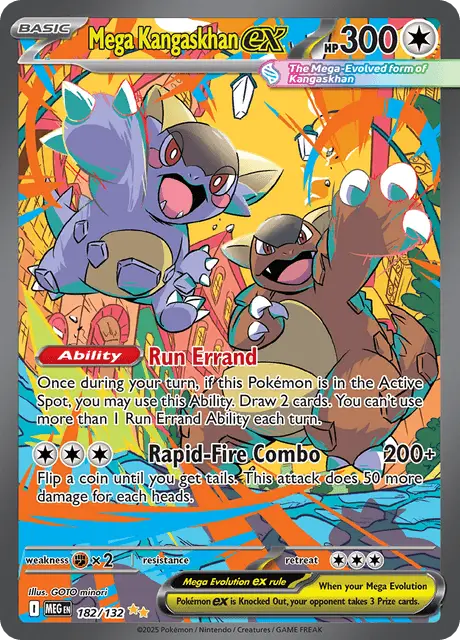 Mega Kangaskhan ex (MEG 182)