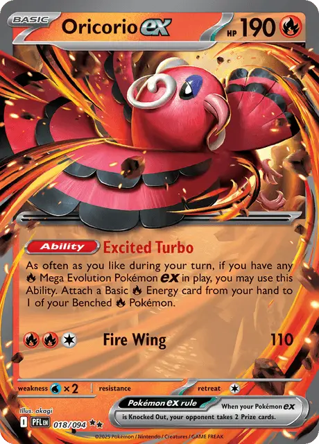 Oricorio ex (PFL 018)