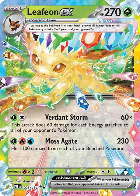 Leafeon ex (PRE 006)