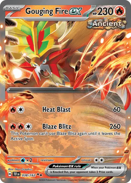 Gouging Fire ex (TEF 038)