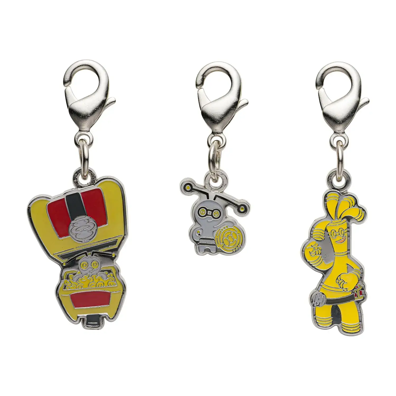 Gimmighoul and Gholdengo Metal Charm