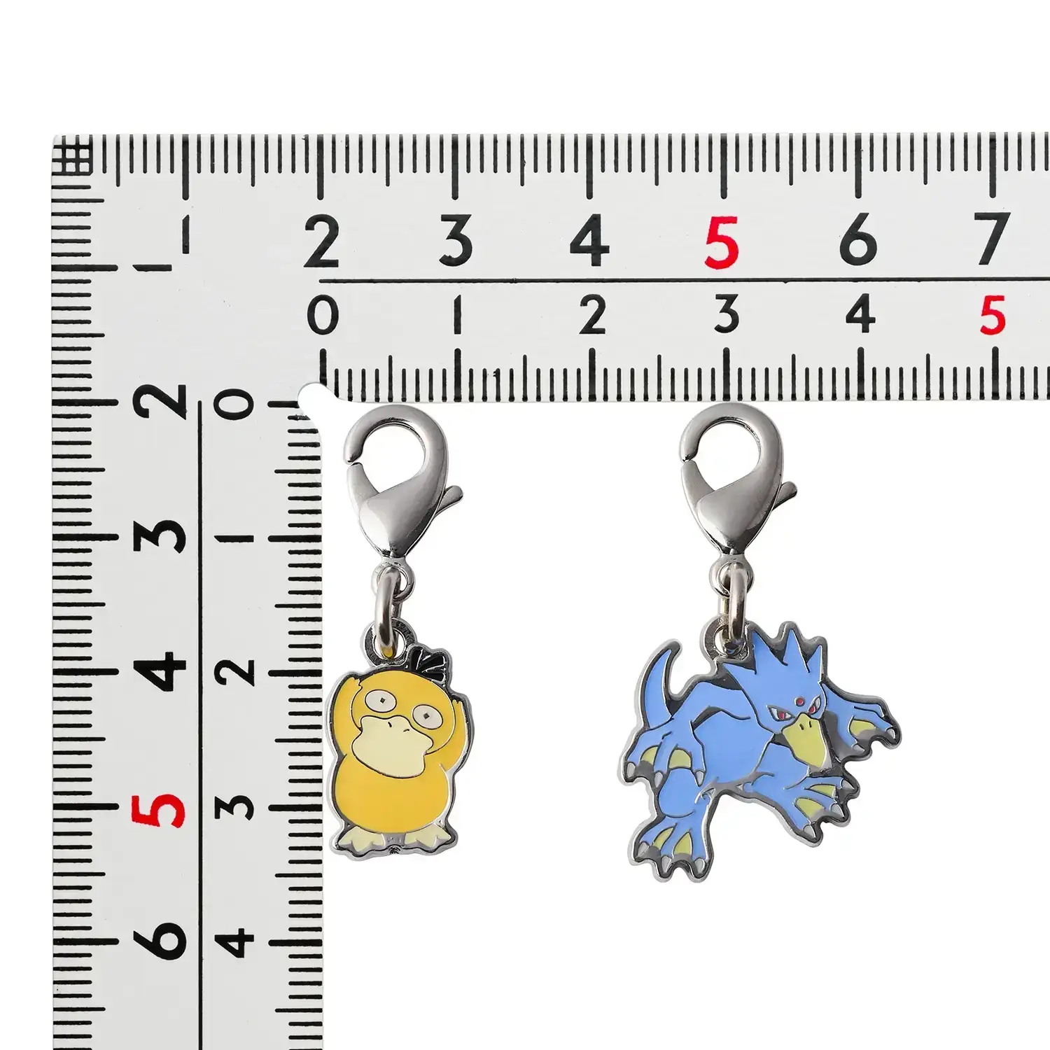 Psyduck and Golduck Metal Charm - Image 2