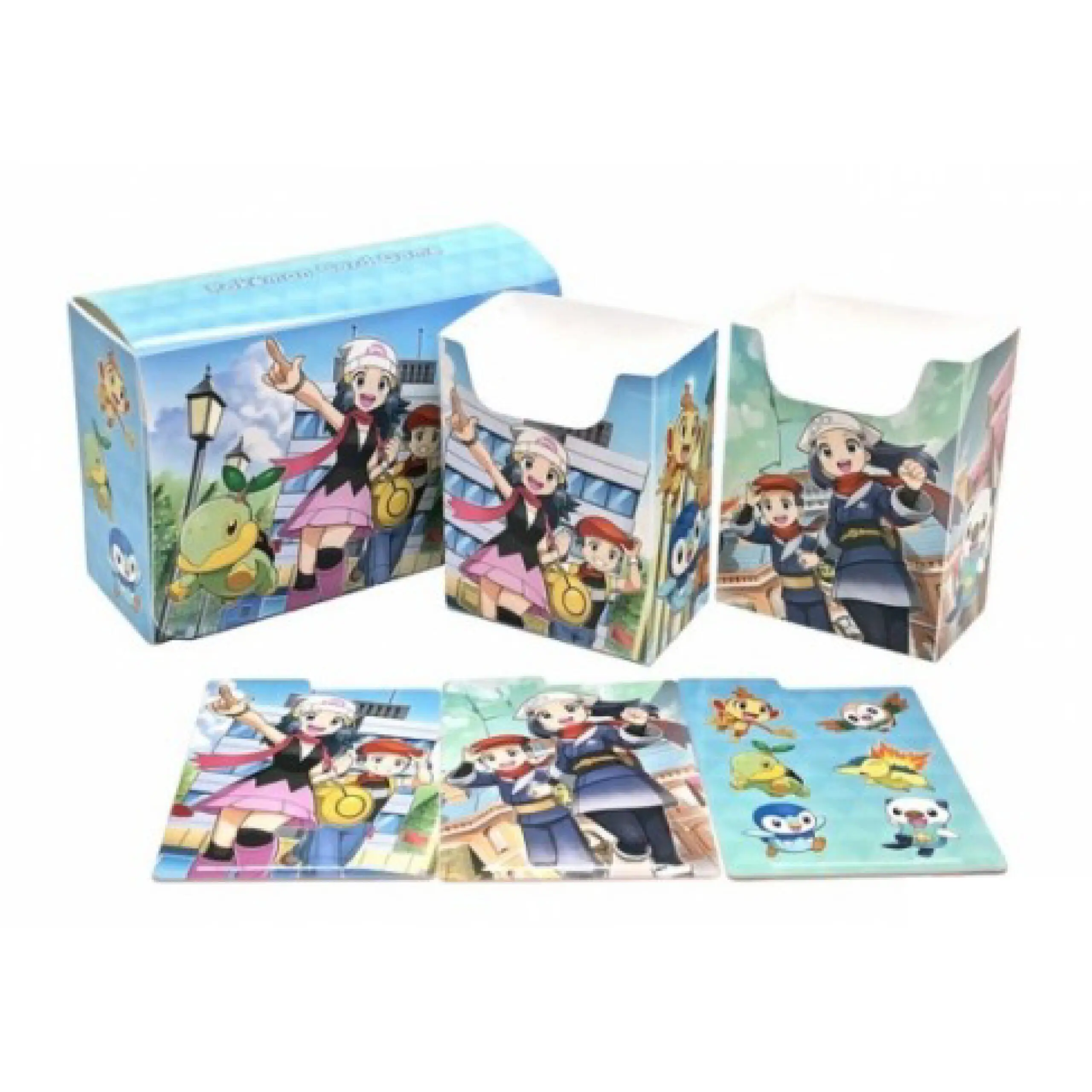 Pokemon Center Japan Double Deck Box: Rei & Akari & Lucas & Dawn - Image 2