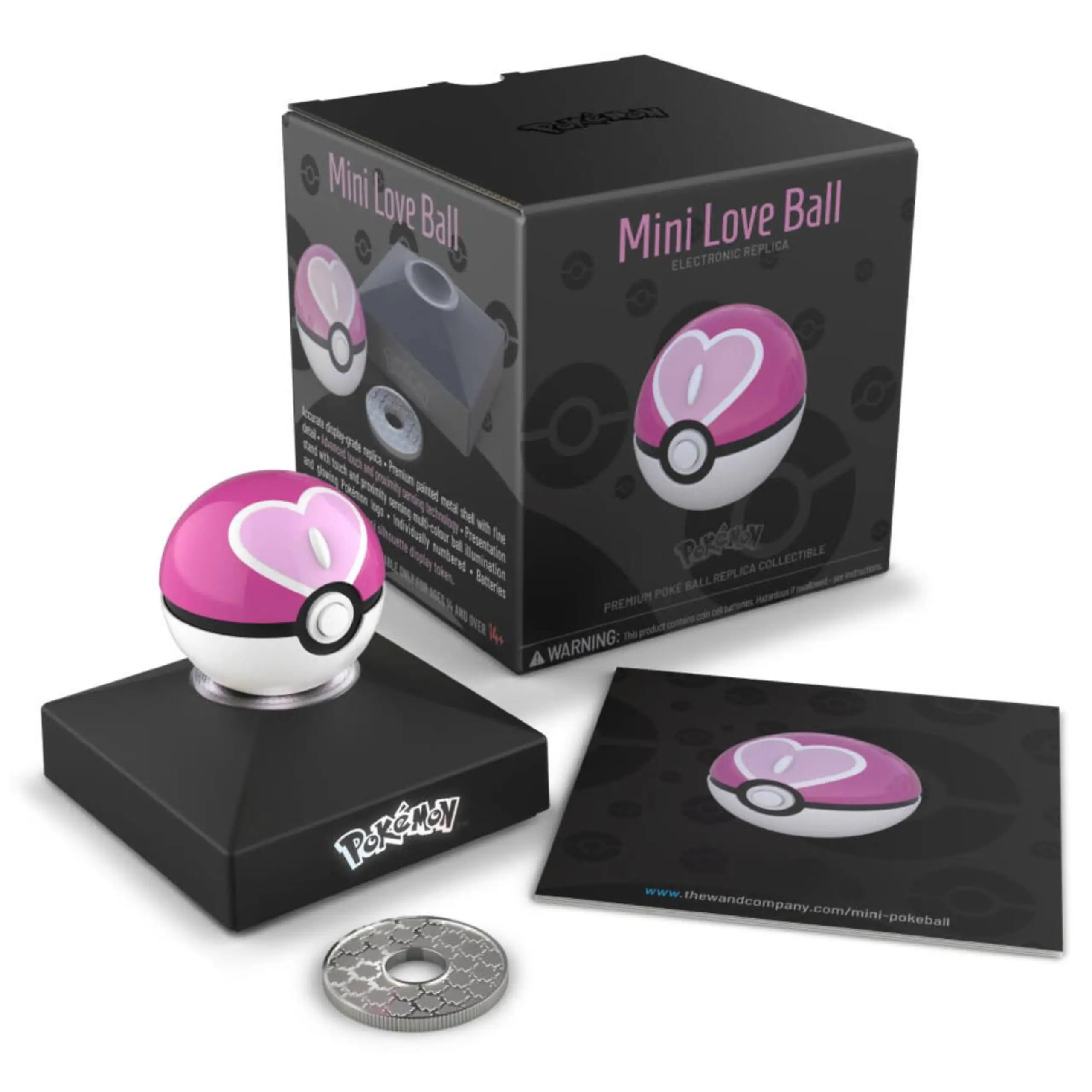 Pokémon Diecast Replica Mini Love Ball - Image 2