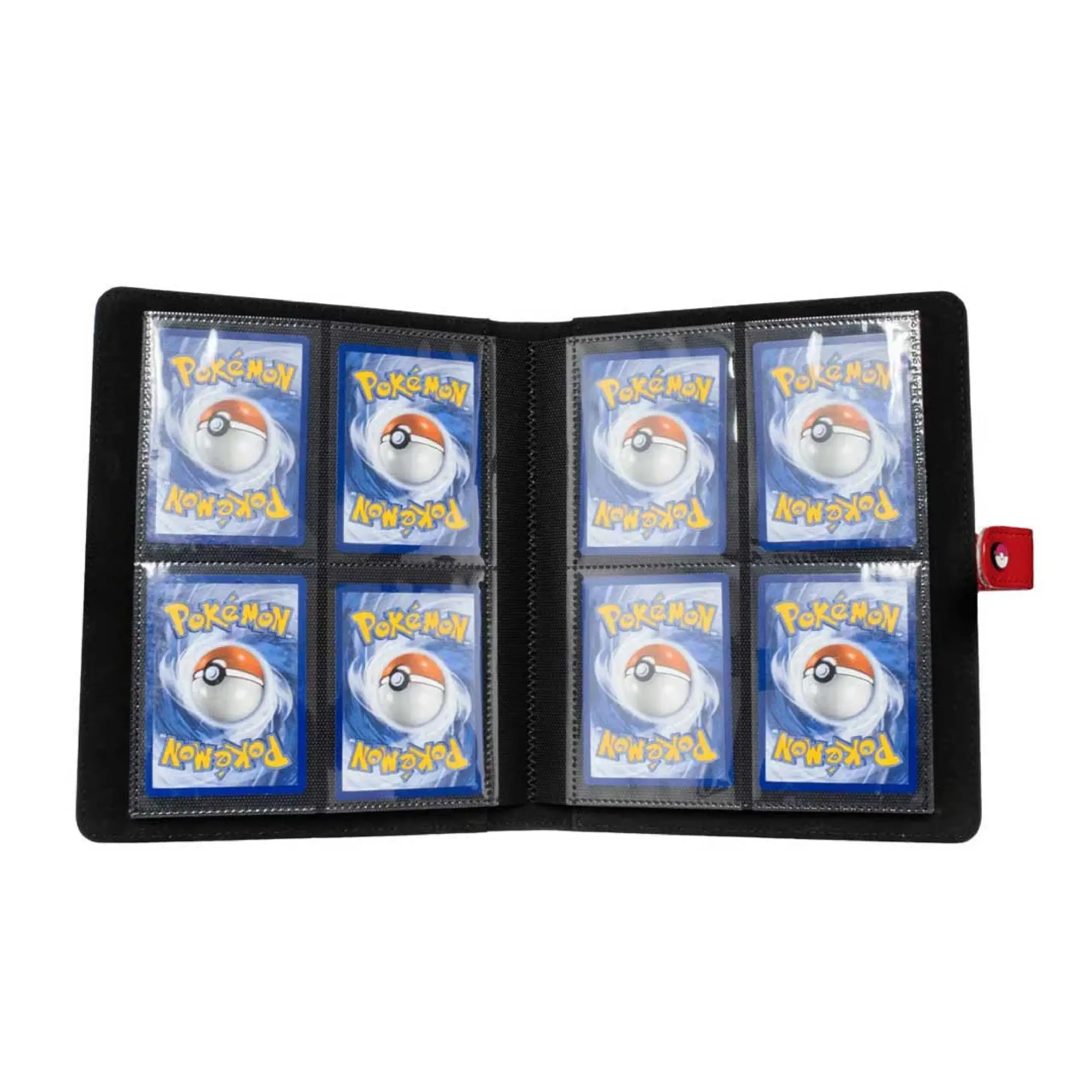 Premium Red 4-Pocket Snap Binder for Pokémon - Image 3
