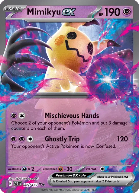 Mimikyu ex (JTG 069)