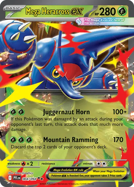 Mega Heracross ex (PFL 004)