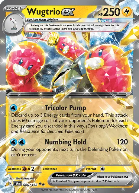 Wugtrio ex (TEF 060)