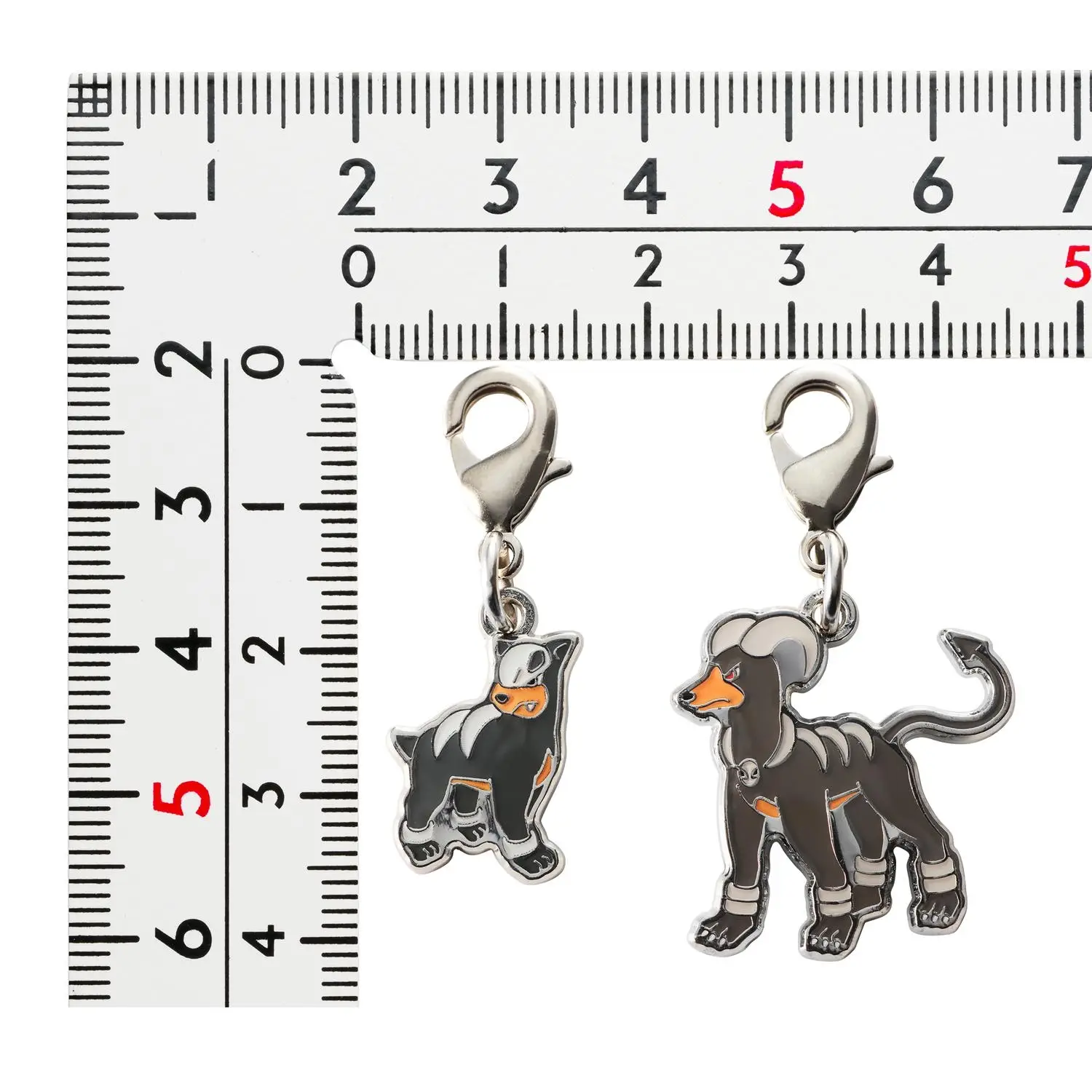 Houndour and Houndoom Metal Charm - Image 2