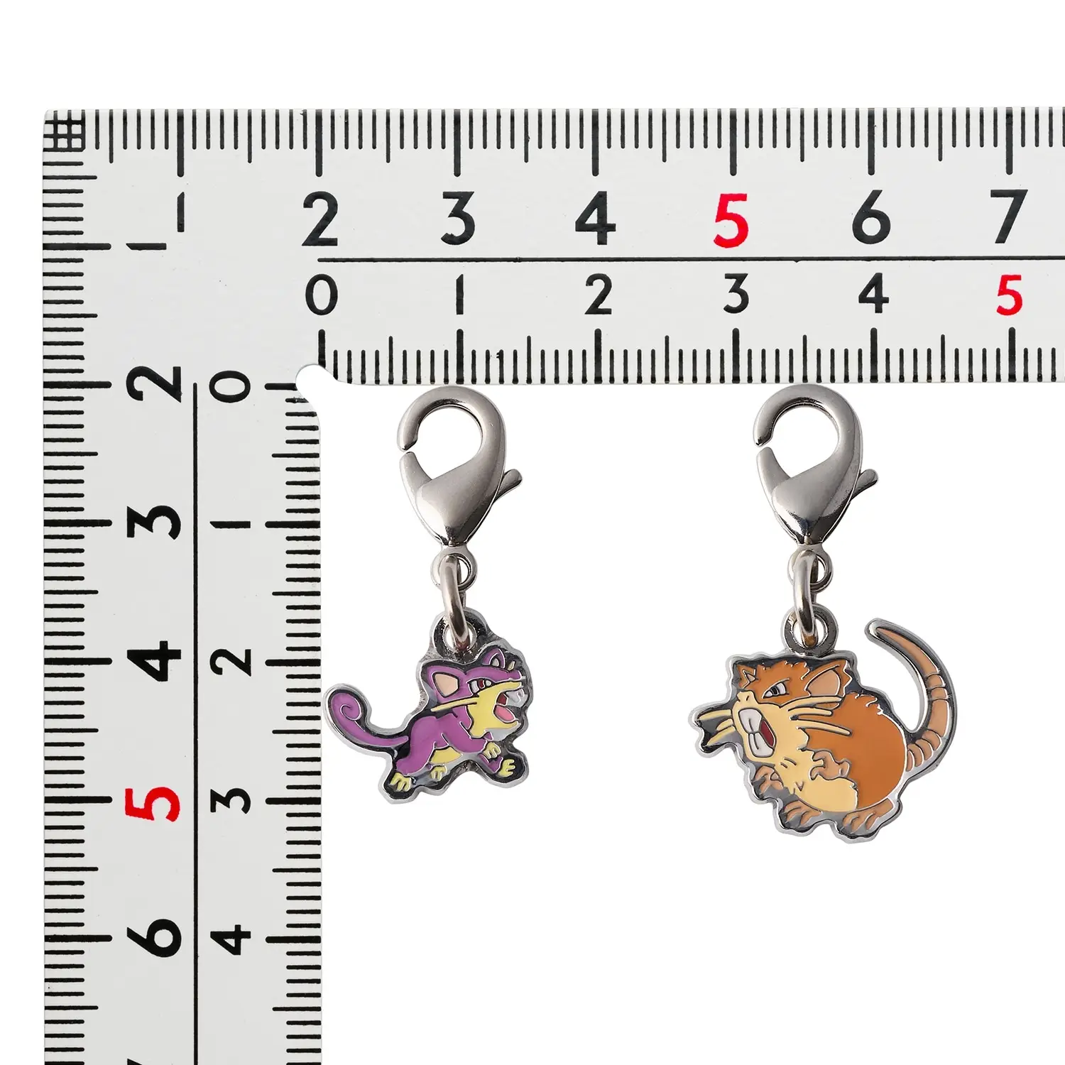 Rattata and Raticate Metal Charm - Image 2