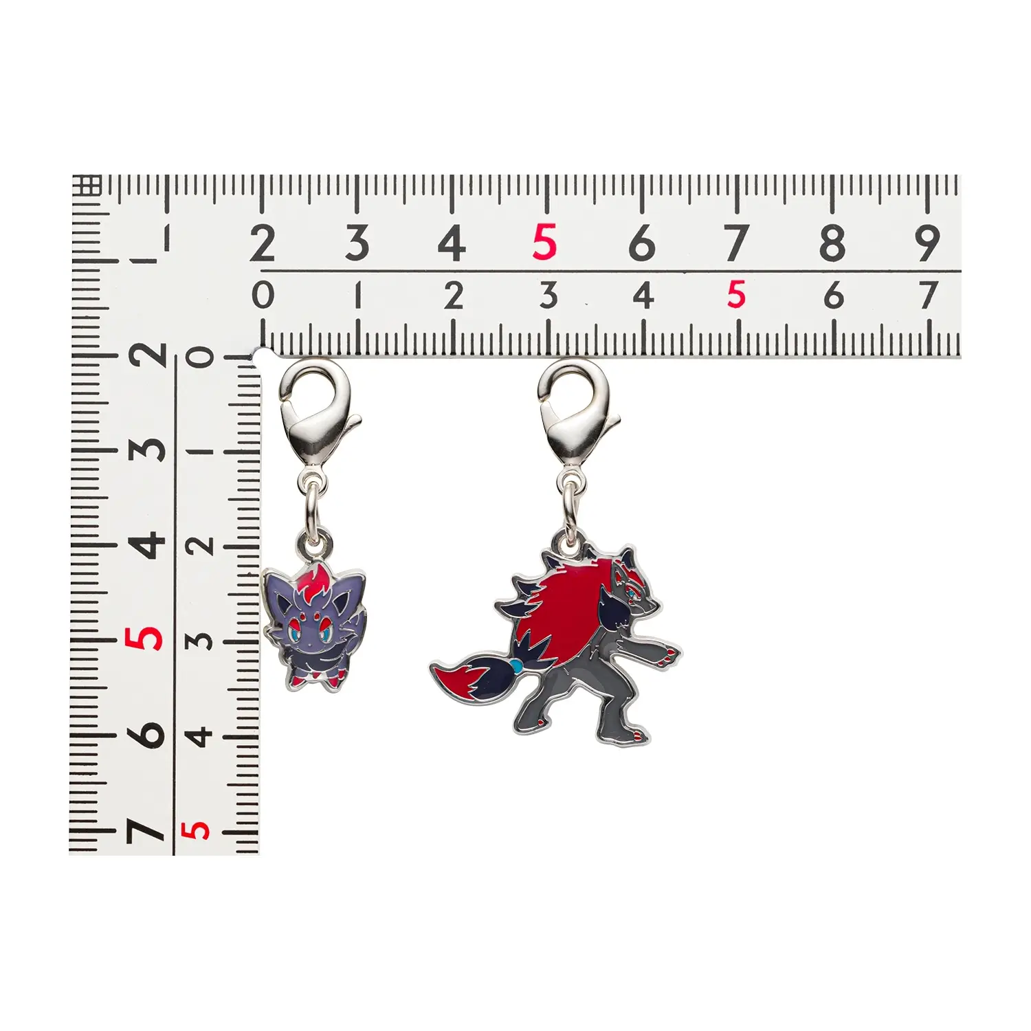 Zorua and Zoroark Metal Charm - Image 2