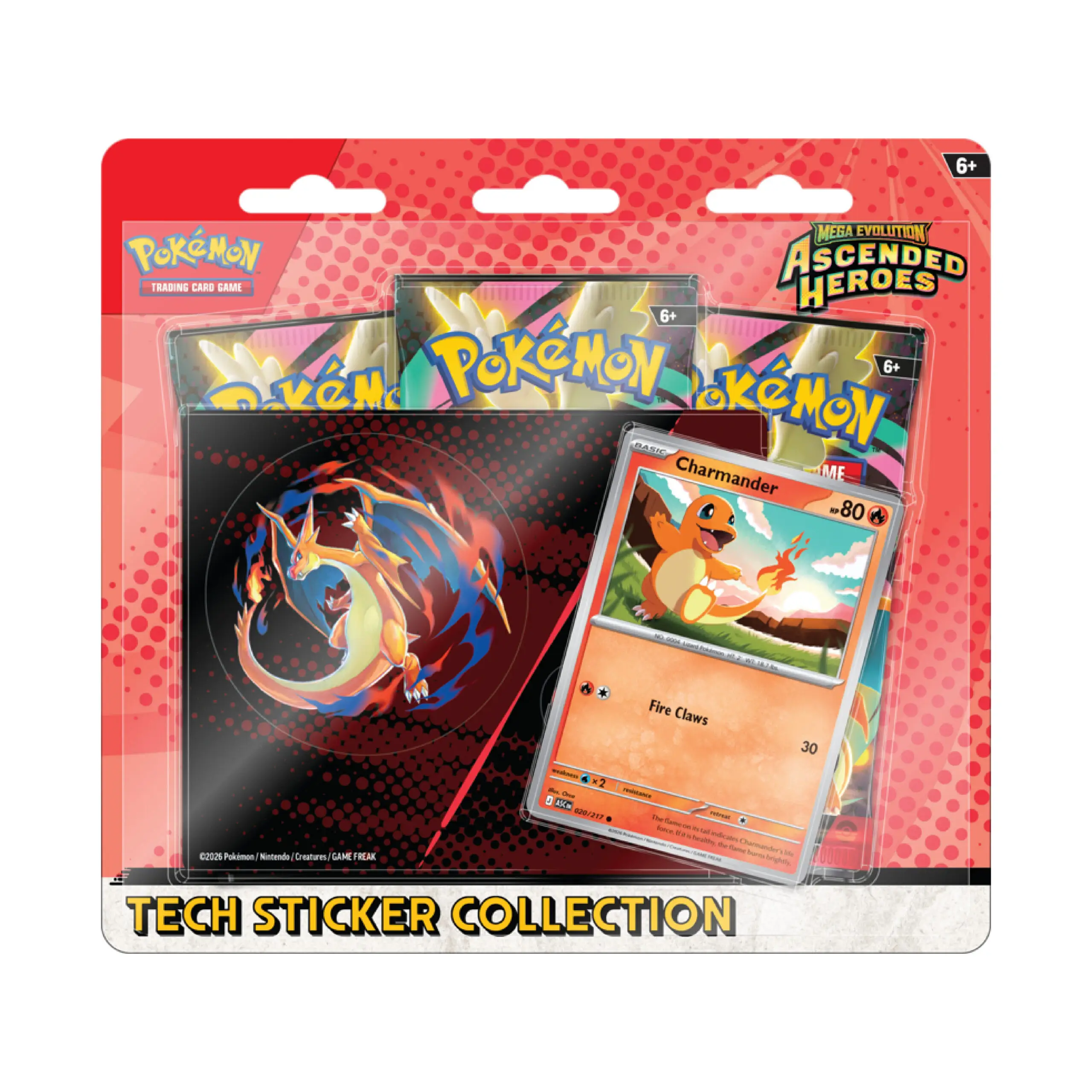 Ascended Heroes Tech Sticker Collection - Charmander Promo