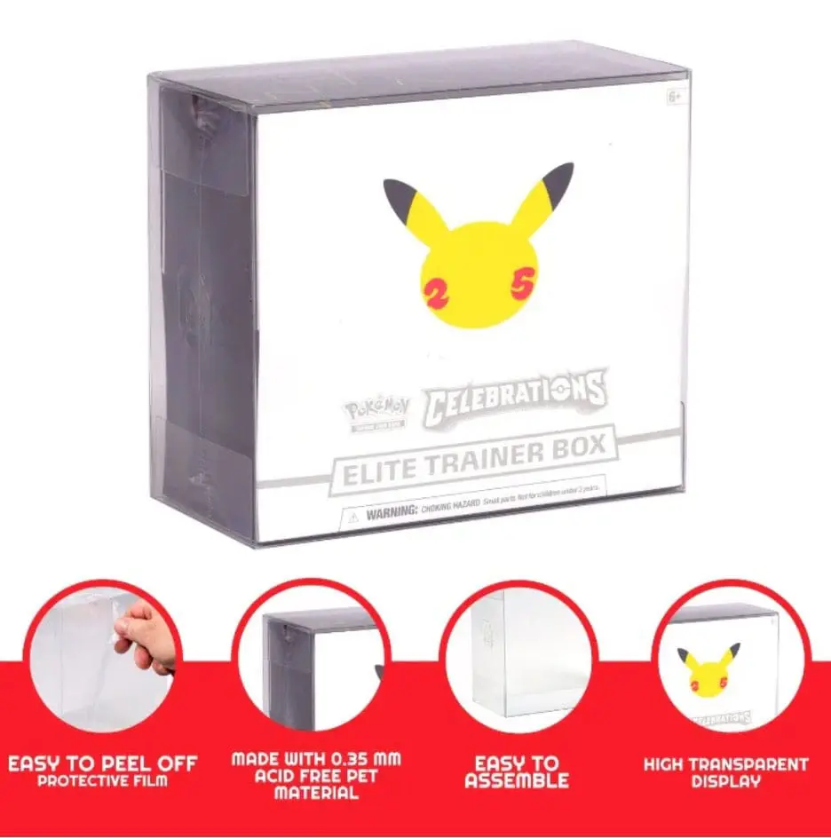 PET Protectors 5-Pack for Elite Trainer Boxes - Image 3