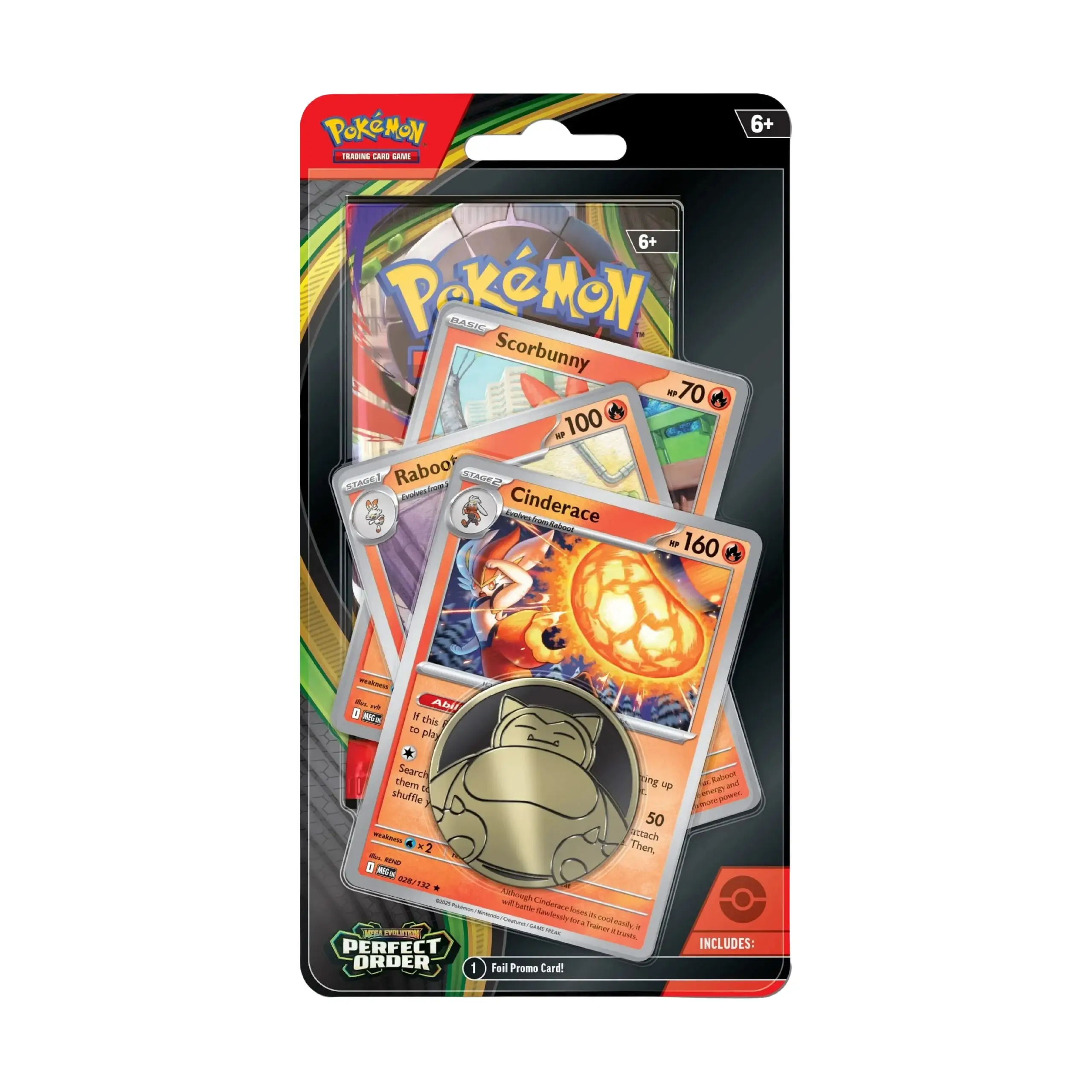 Perfect Order Cinderace Blister Pack