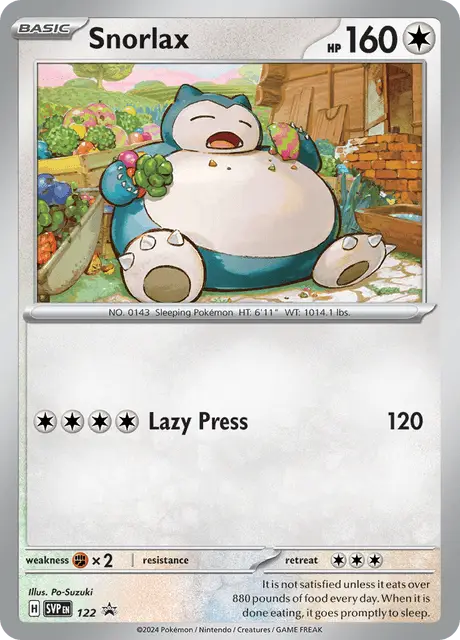 Snorlax (SVP 122)