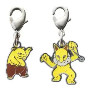 Drowzee and Hypno Metal Charm