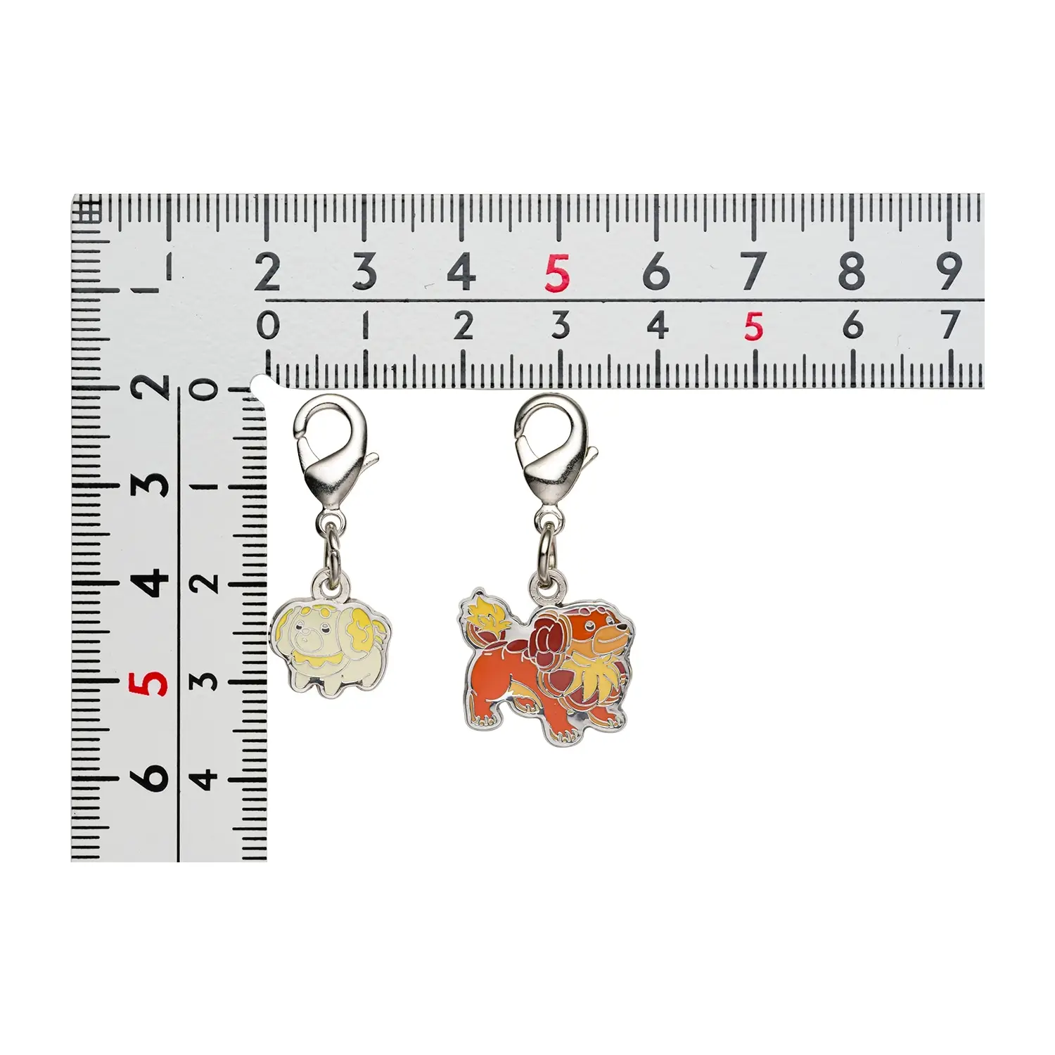 Fidough and Dachsbun Metal Charm - Image 2