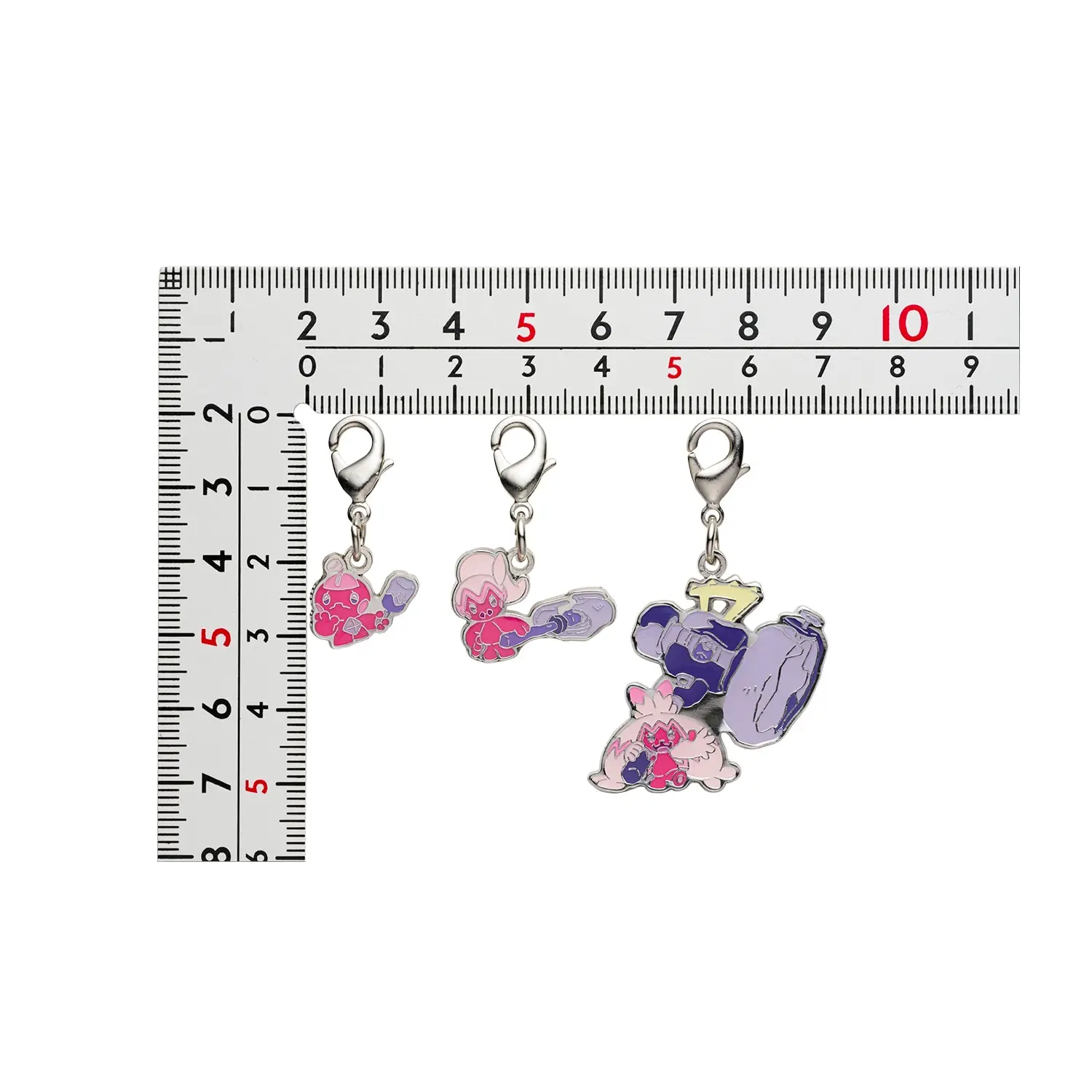 Tinkatink, Tinkatuff, and Tinkaton Metal Charm - Image 2