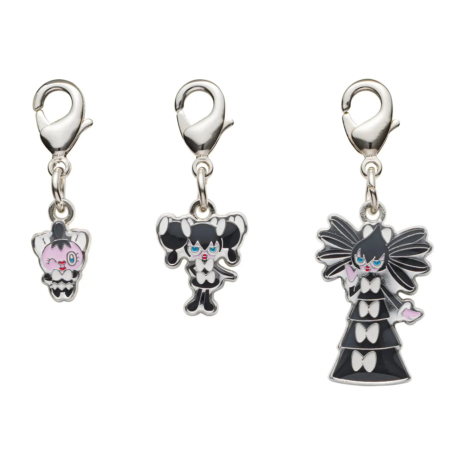 Gothita, Gothorita & Gothitelle Metal Charm