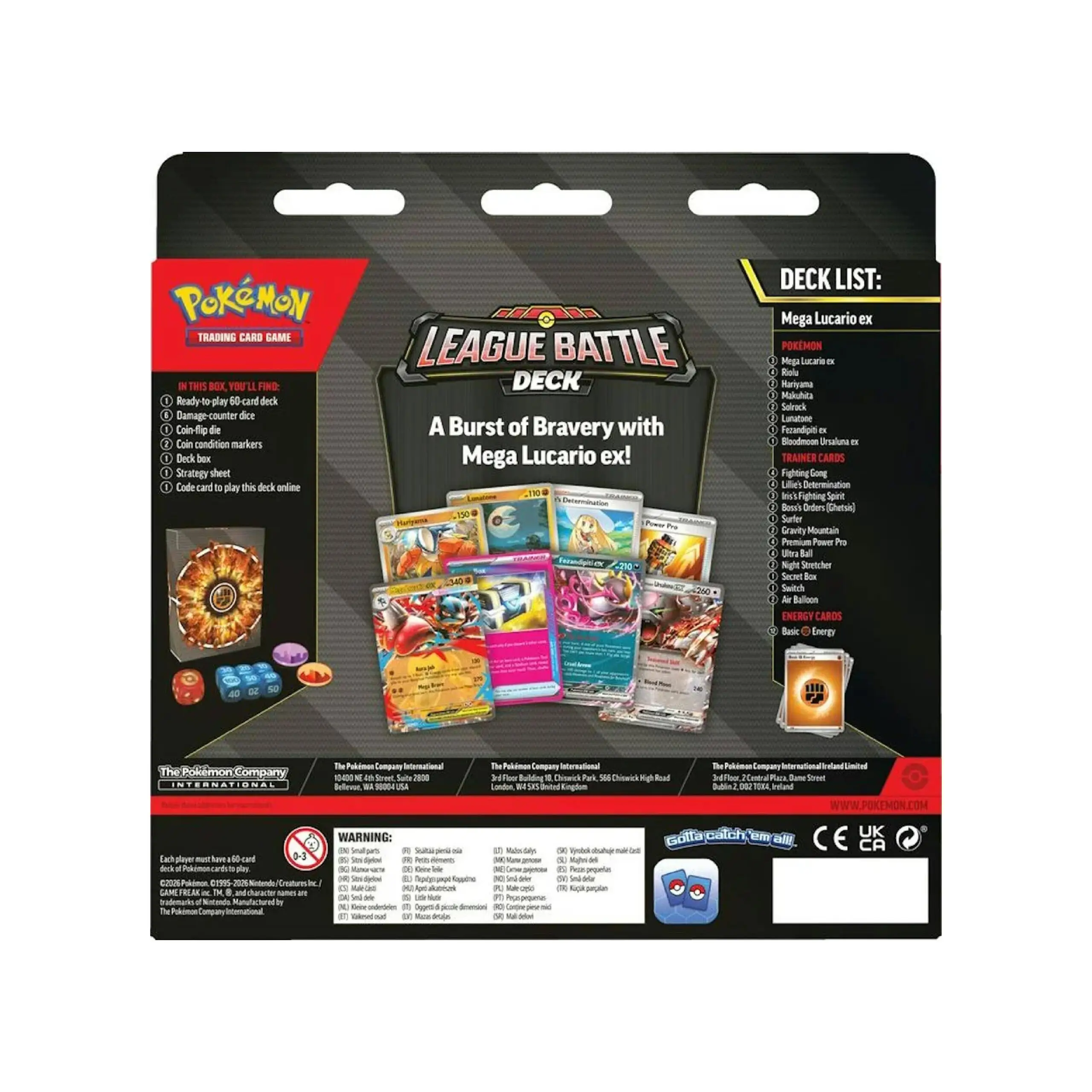 Mega Lucario ex League Battle Deck - Image 2