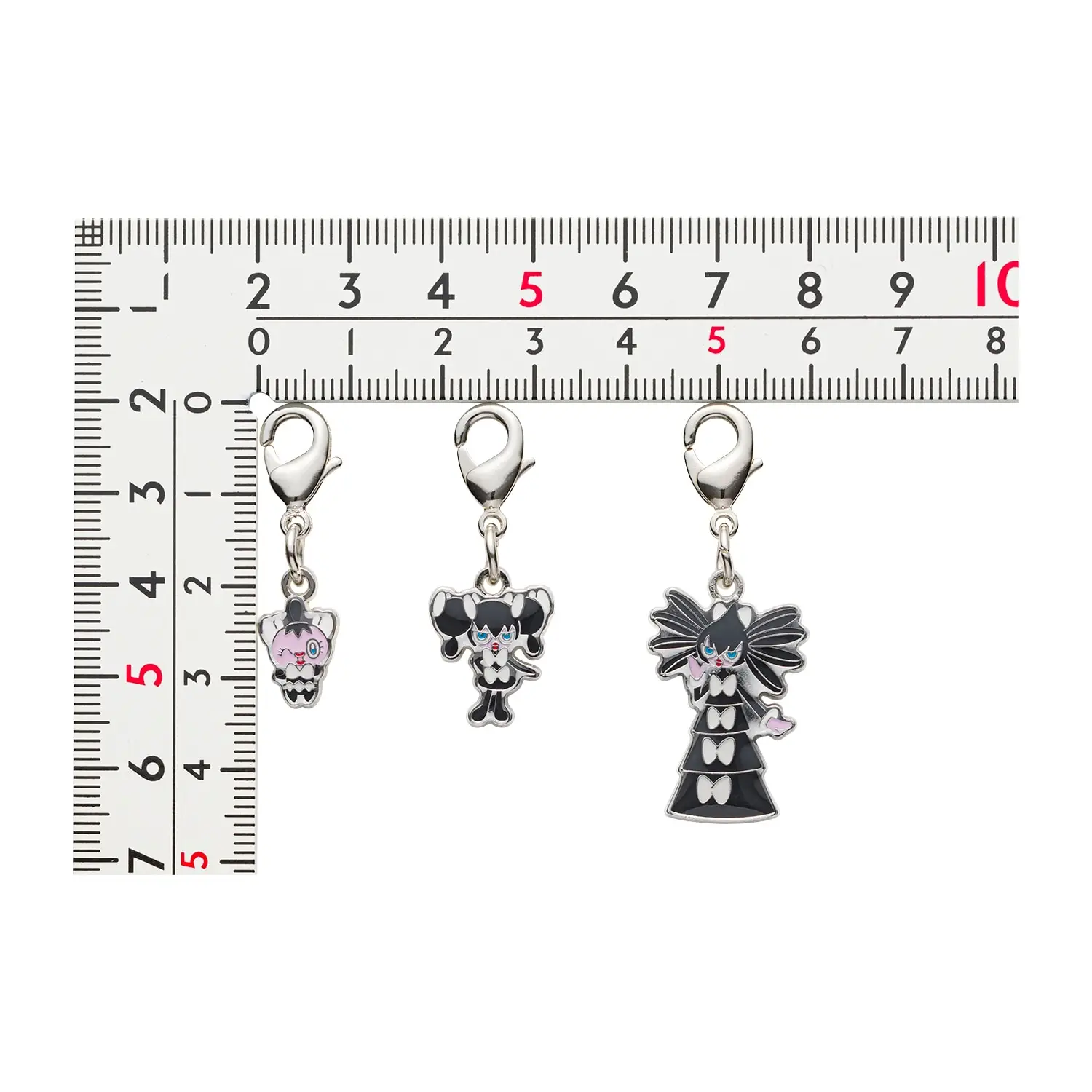 Gothita, Gothorita & Gothitelle Metal Charm - Image 2
