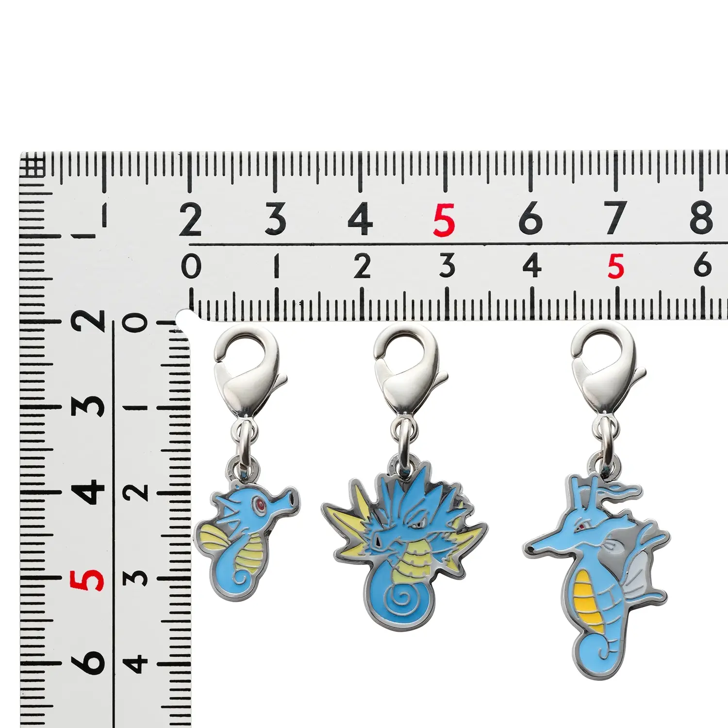 Horsea, Seadra, and Kingdra Metal Charm - Image 2