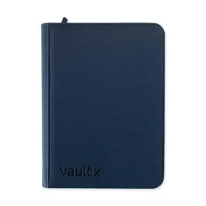 Vault X: EXO-TEC 4-pocket Blue Zip-Binder