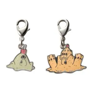 Sandygast and Palossand Metal Charm