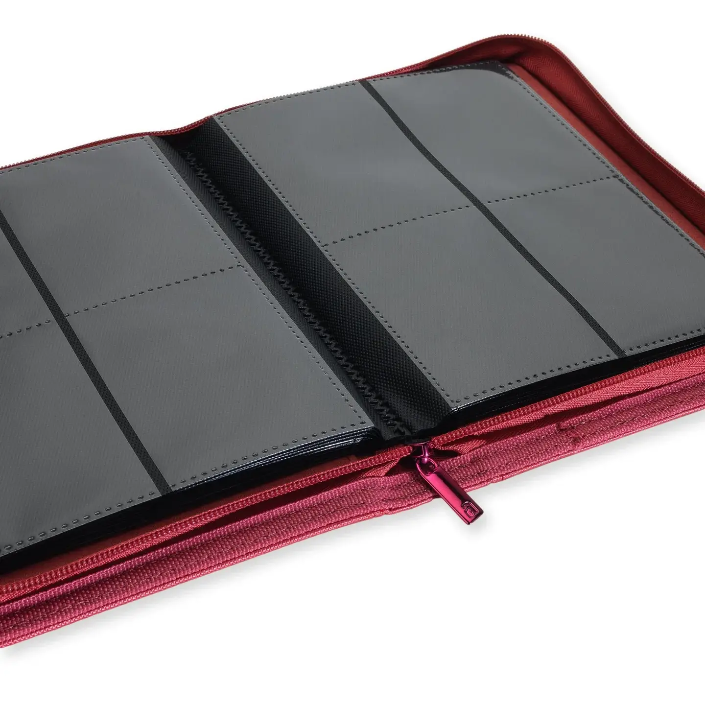 Vault X: EXO-TEC 4-pocket Metallic Red Zip-Binder - Image 2