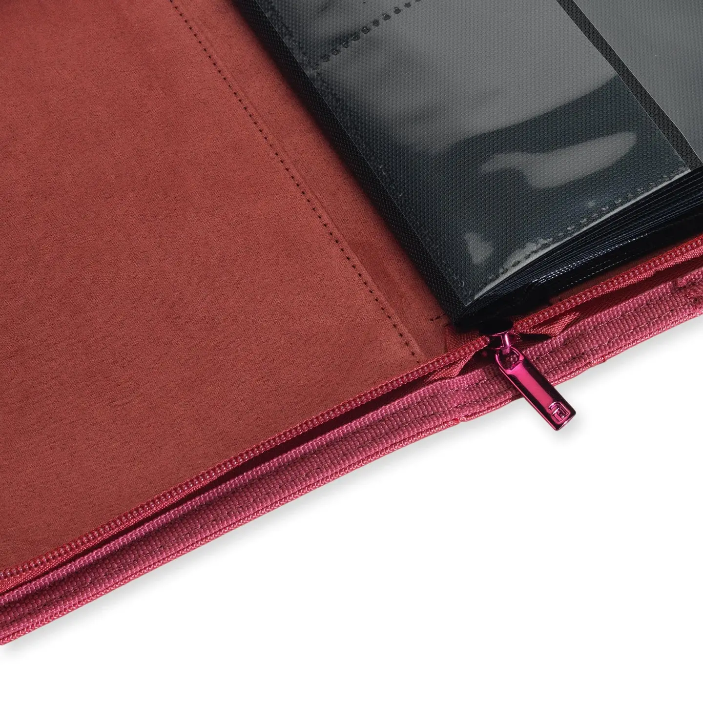 Vault X: EXO-TEC 4-pocket Metallic Red Zip-Binder - Image 3