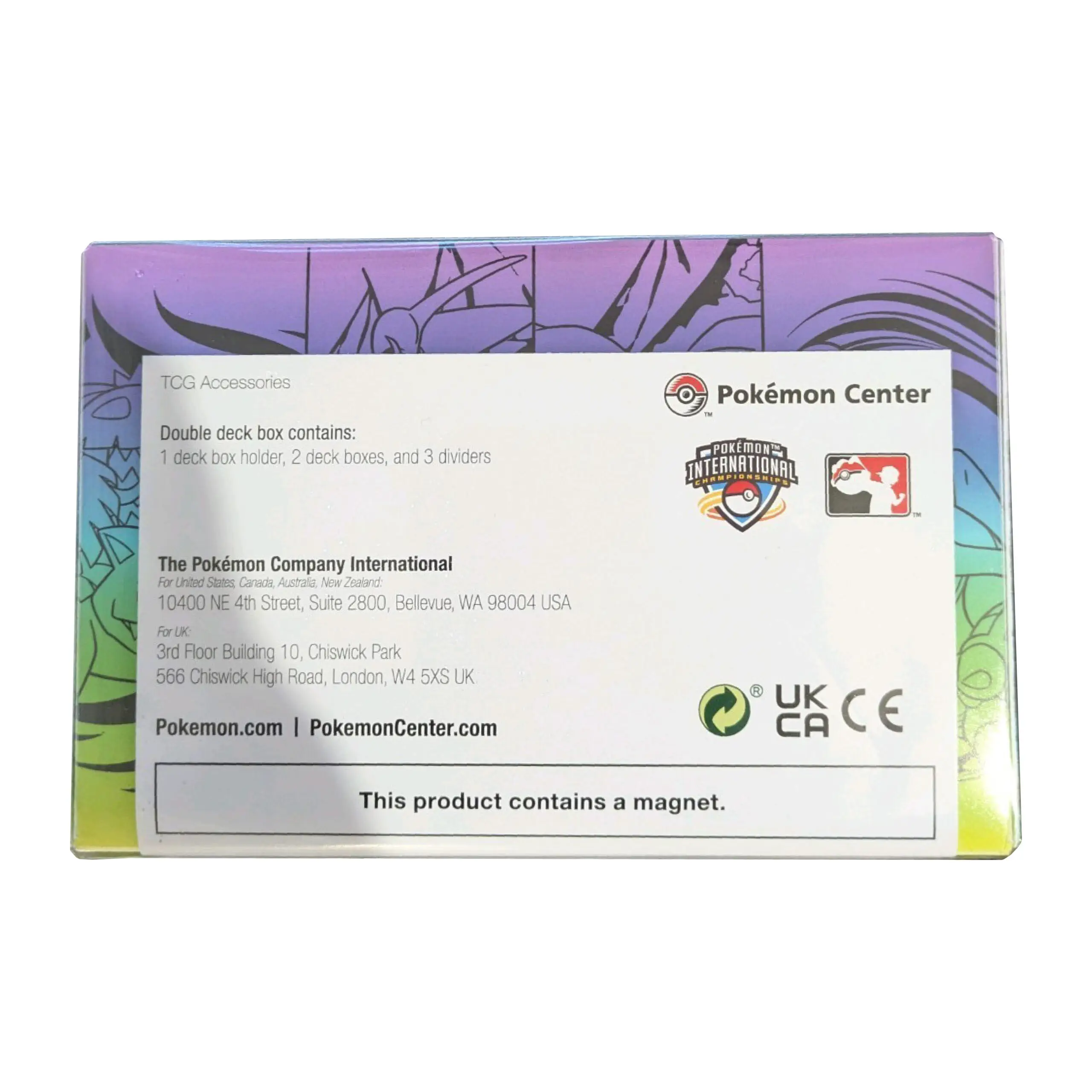 Pokémon Center Deck Box: EUIC 2026 (Double Deckbox) - Image 2