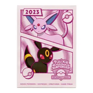 Pokémon Sleeves: 2023 European International Championship Pokemon Center Sleeves