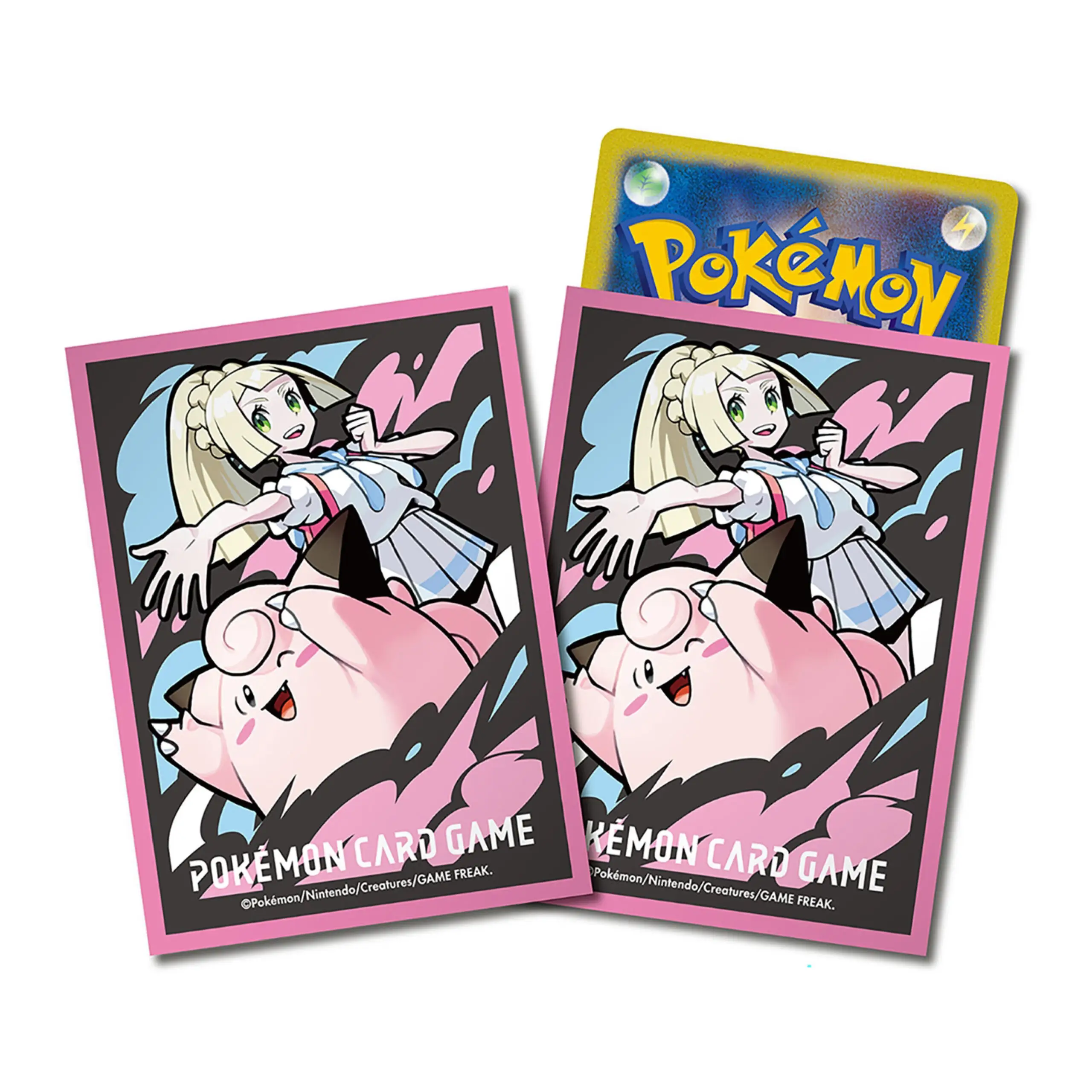 Pokémon Card Sleeves: Lillie & Clefairy - Image 2