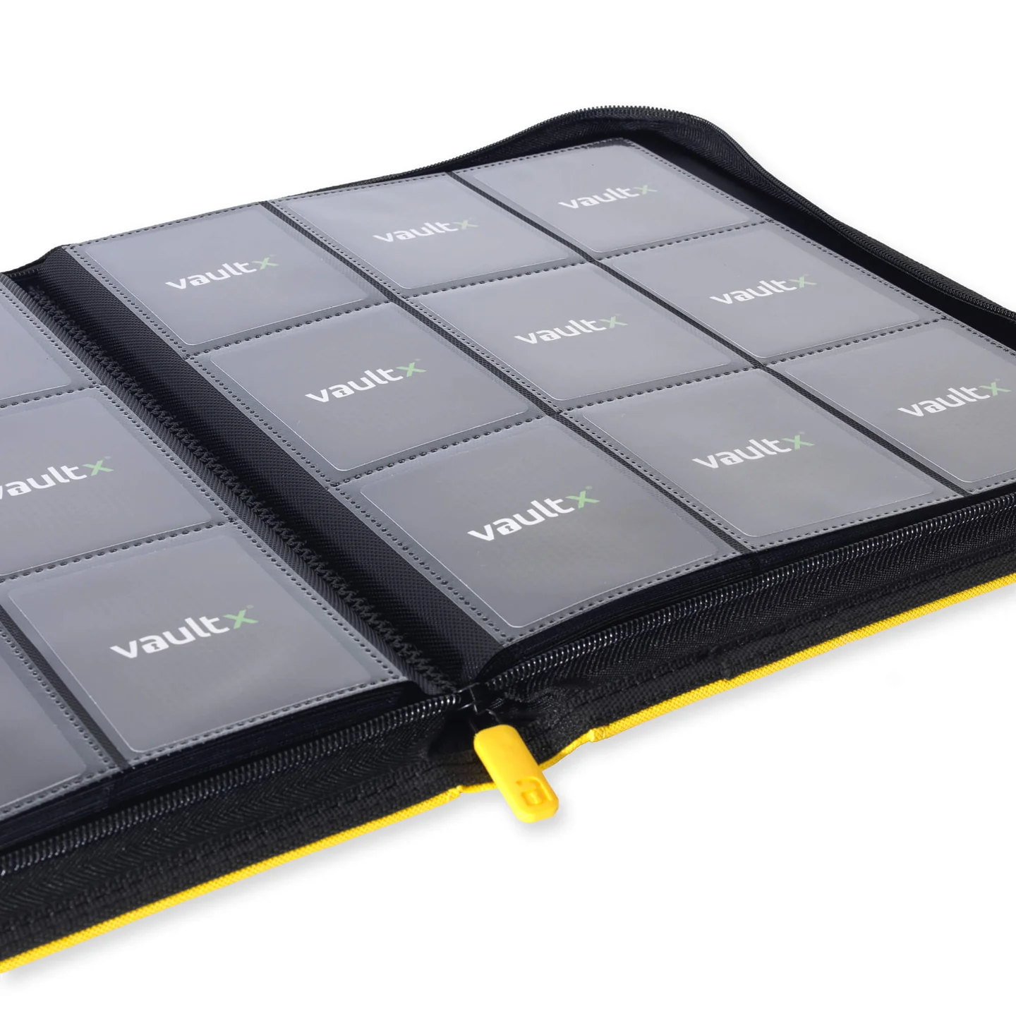 Vault X: EXO-TEC 9-pocket Yellow Zip-Binder - Image 2
