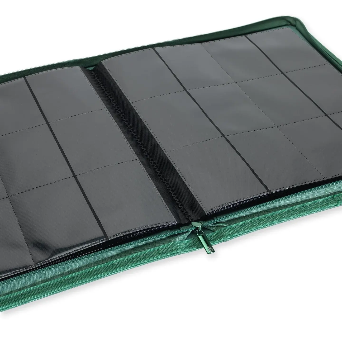 Vault X: EXO-TEC 12-pocket Metallic Green Zip-Binder - Image 2