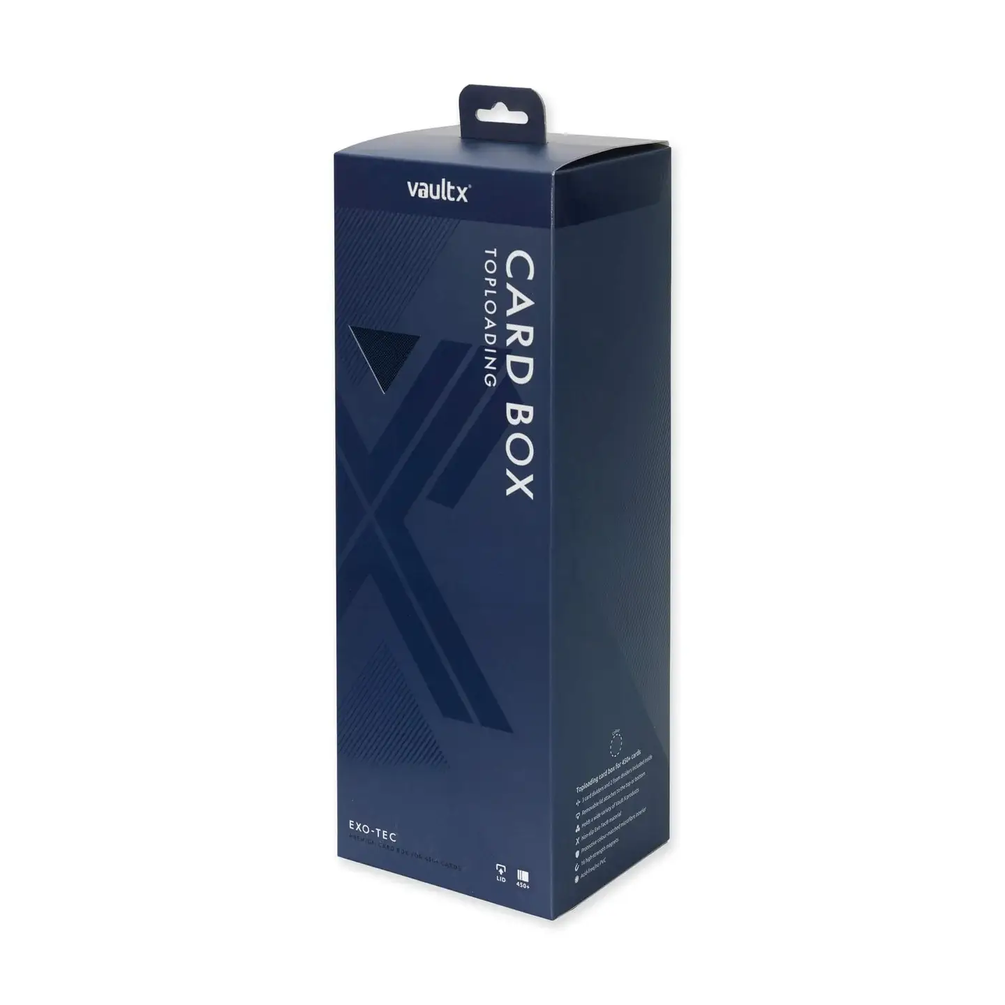 Vault X: EXO-TEC Card Box 450+ Blue - Image 5