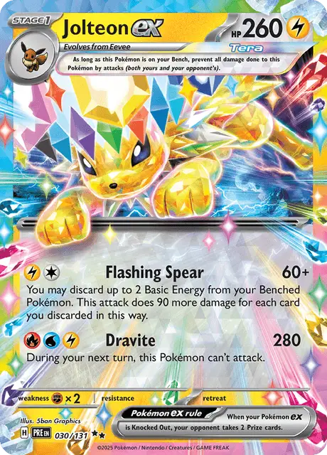 Jolteon ex (PRE 030)