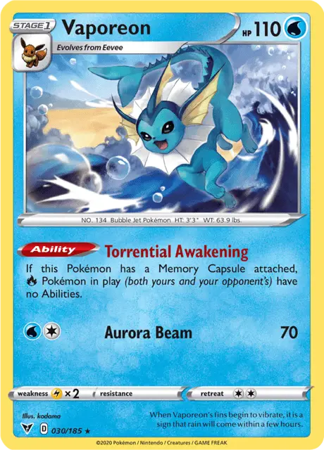 Vaporeon (VIV 30)
