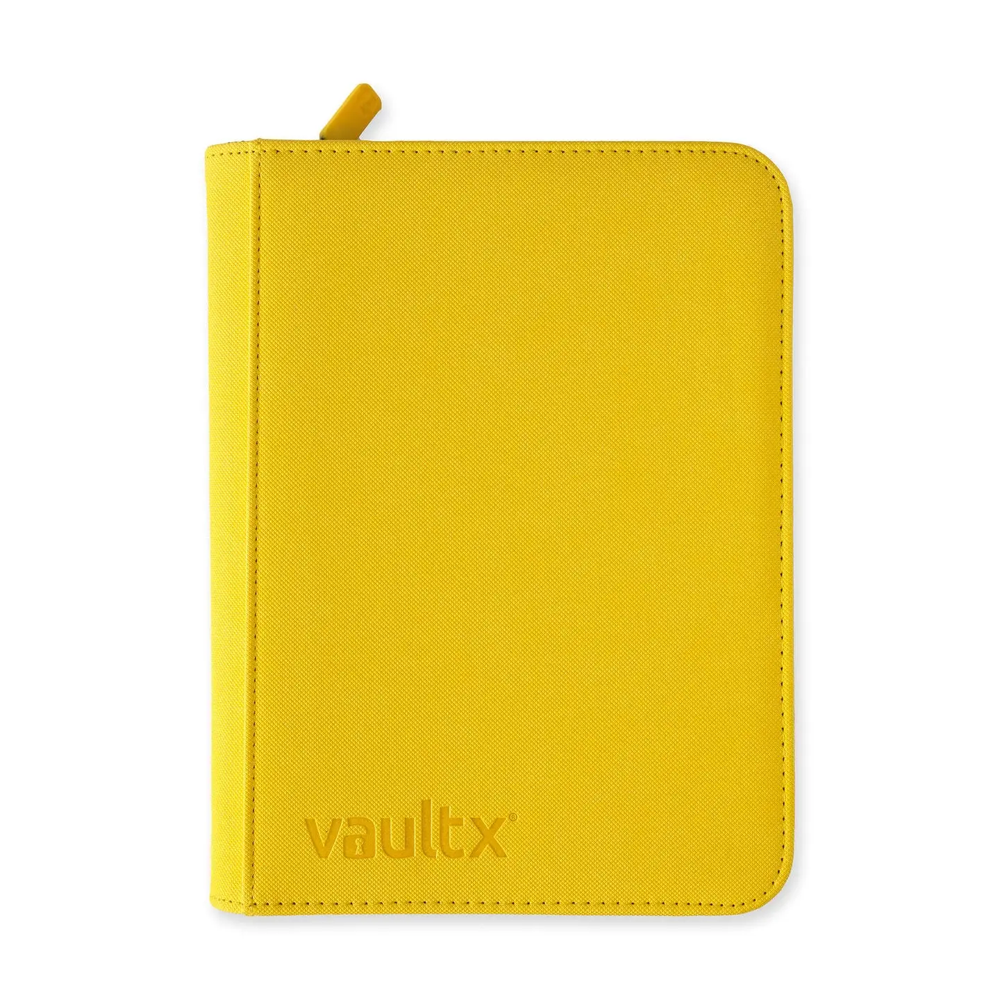 Vault X: EXO-TEC 4-pocket Yellow Zip-Binder