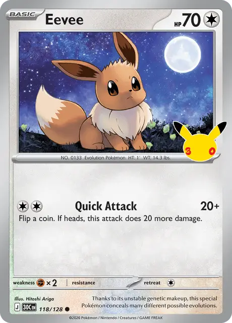Eevee (30C 118)